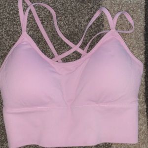 NVGTN blush flourish seamless bra